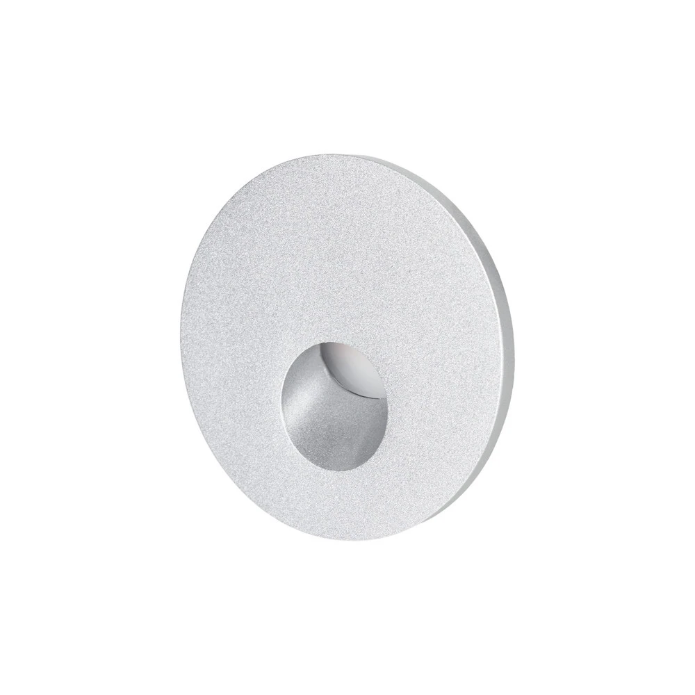 Abat-jour conique Arcchio Lampe encastrable LED Vexi, Ø 7,5 cm, argent, aluminium, CCT
