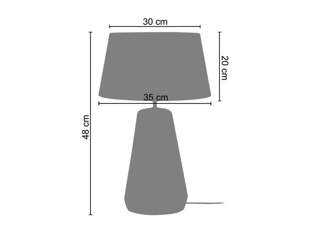 Éco-Énergétique REFLECTIT - Lampe de chevet conique verre violet et blanc