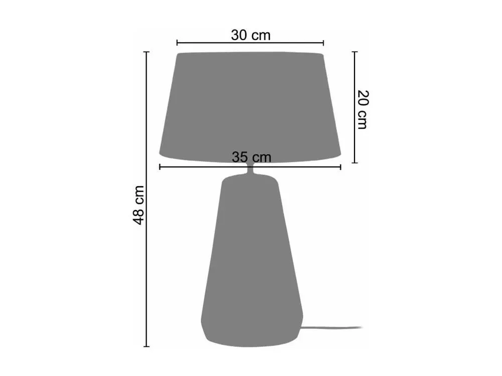 Éco-Énergétique REFLECTIT - Lampe de chevet conique verre violet et blanc
