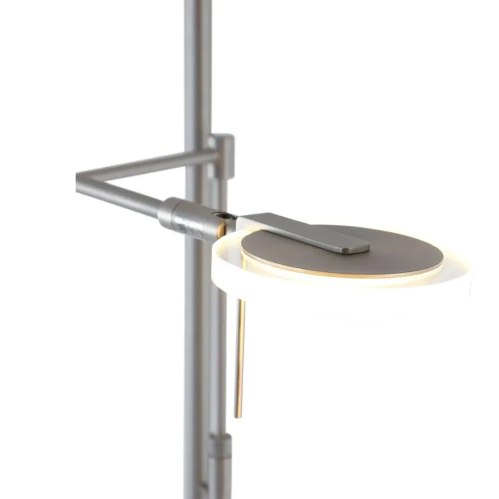 Lampe Sol Contemporain Acier | Yyla