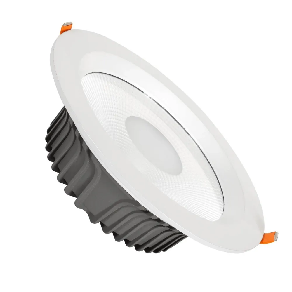 Luminaire encastré LED rond COB de 30W, découpe diamètre 200 mm