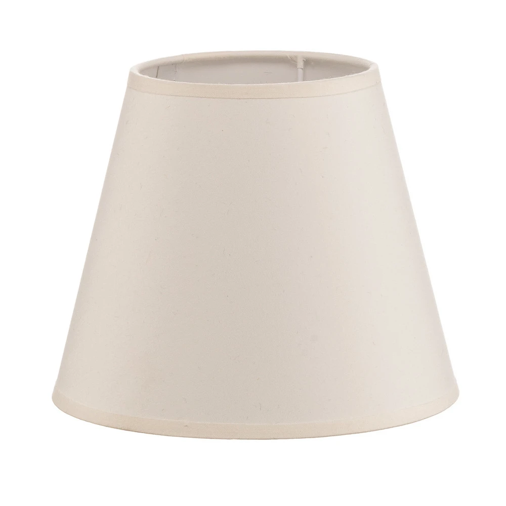 Suspension à trois bras Abat-jour Sofia hauteur 15,5 cm, écru/blanc