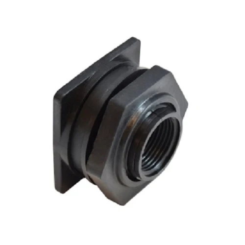 1" FPT Poly Plastic pipe bulkhead Laiton Fitting 28695P