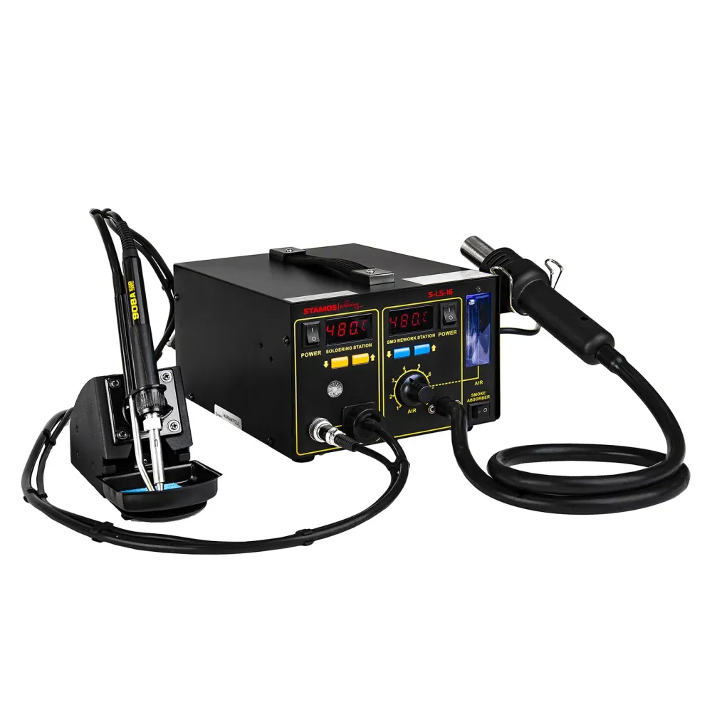 Station de soudage avec aspiration de fumée 75 watts 3414074