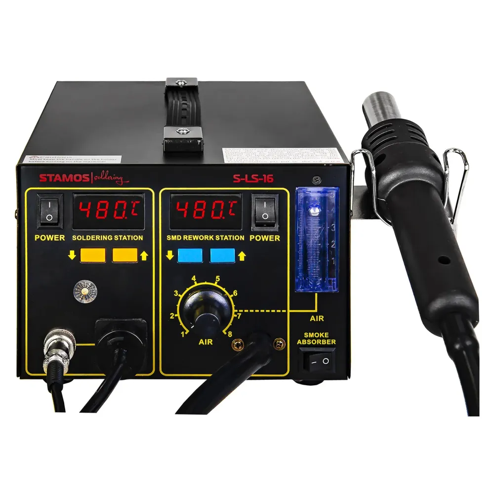 Station de soudage avec aspiration de fumée 75 watts 3414074