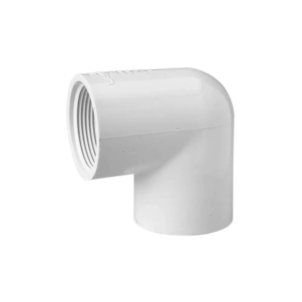 Coude 90° 1 1/2" visse/colle femelle - Hauteur réglable