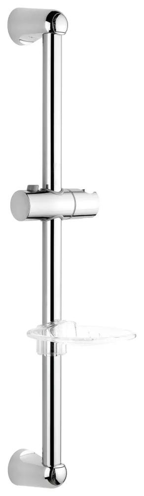 Résistant à la Corrosion Barre de Douche avec Élastique et Douchette SOPAL 1018A04 Chromé - Tube Laiton Ø22