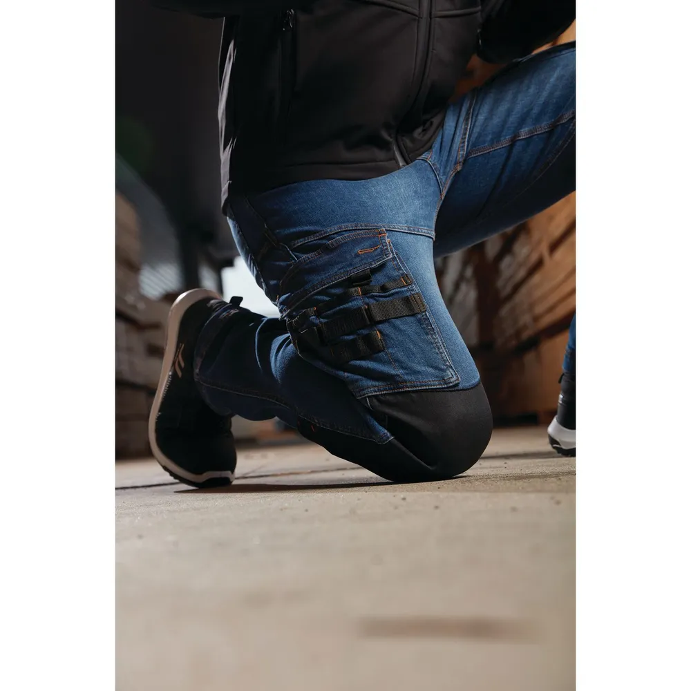 Jean genouillères Tech'Work denim