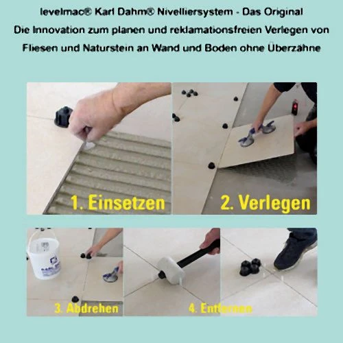 Base de supports filetés Karl Dahm pour réseau de nivellement 250 pièces 12454 prendre à bas prix