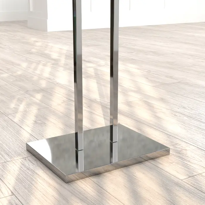 22" X 28" Bulletin Sign Holder W/ Extra-heavy Raised Base - Chromé Econoco BH29