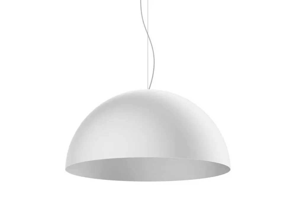 CASSIS Suspension, 1XE27, max 42W, métal, blanc mat, D60cm (Carré 30x30cm)