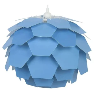 Éclairage LED Haute Luminosité Lampe suspension bleu léger abat-jour SEGRE
