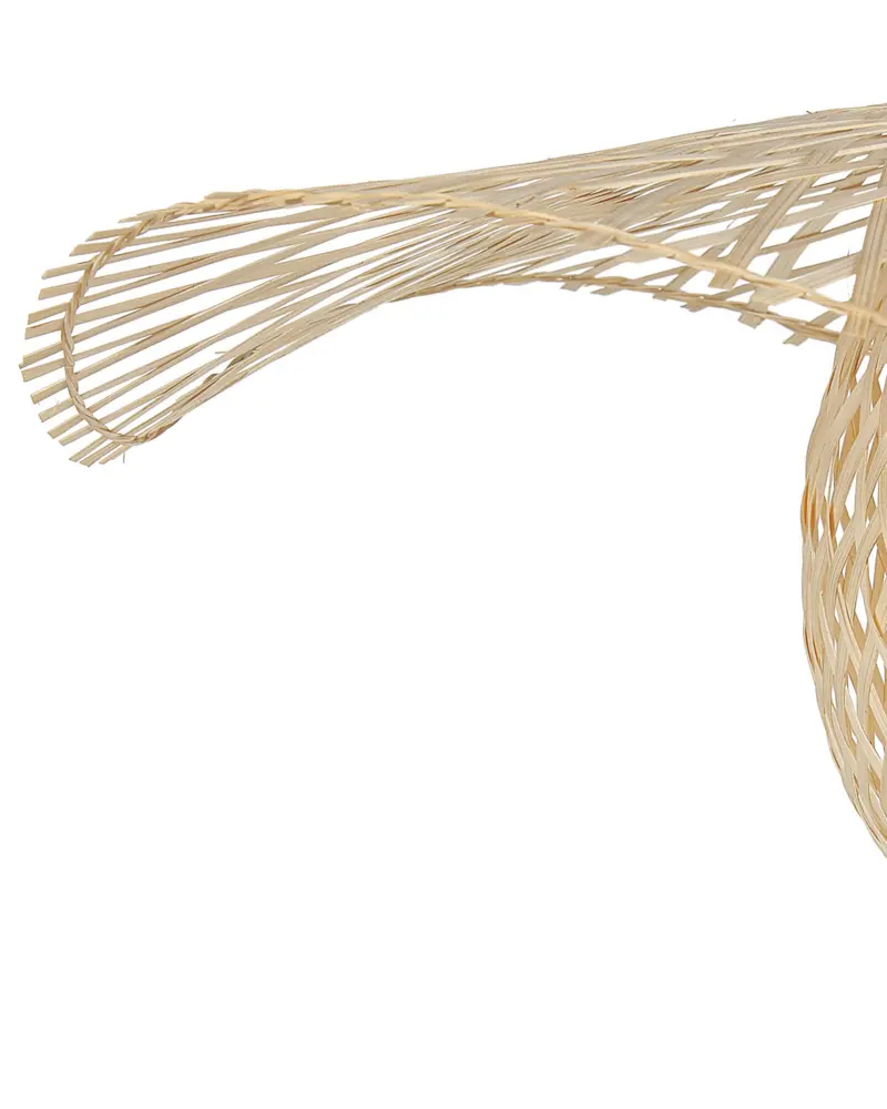 Éclairage LED Haute Luminosité Lampe suspension en bambou bois évident BONITO