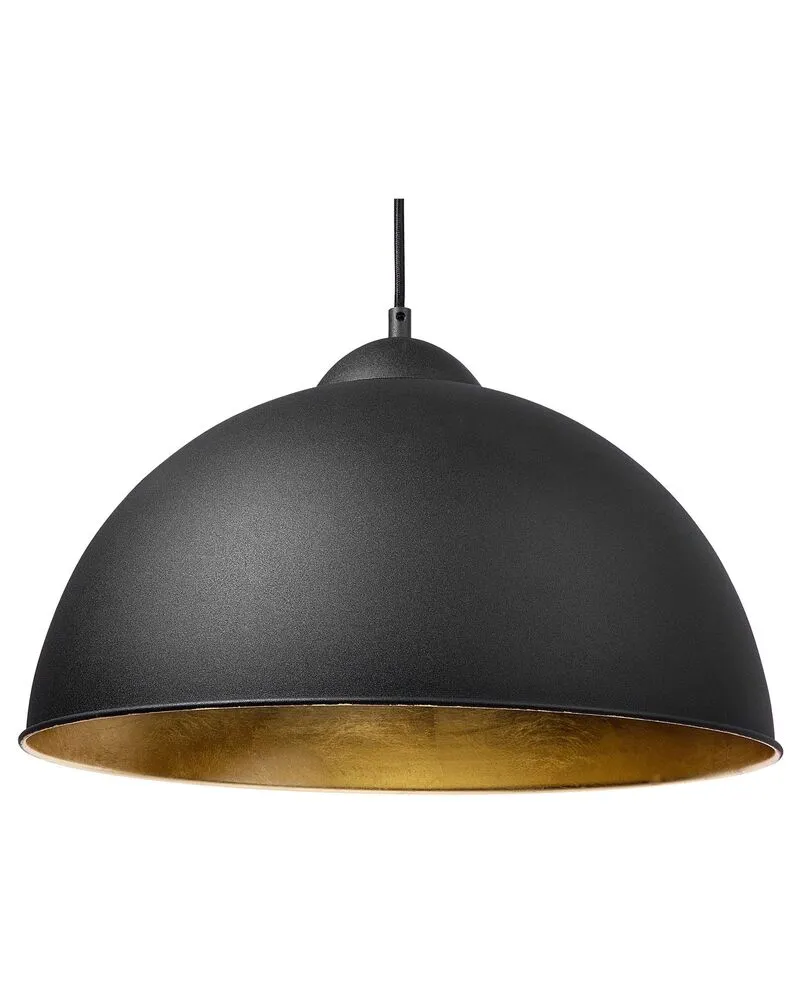 Éclairage LED Haute Luminosité Lampe suspension noir CETINA