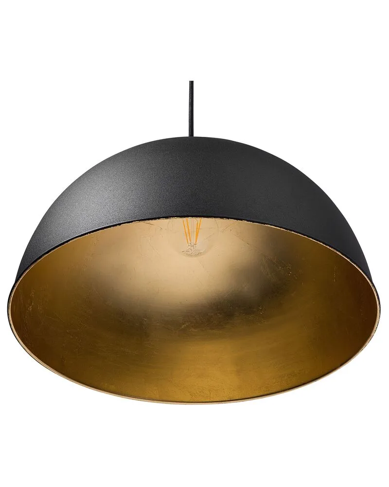 Éclairage LED Haute Luminosité Lampe suspension noir CETINA