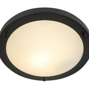 Éclairage LED Haute Luminosité Plafonnier actuel noir IP44 - Yuma 31