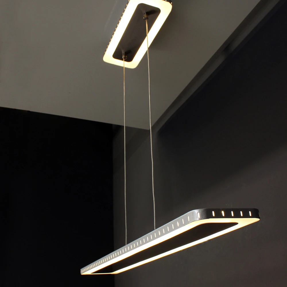 Éclairage LED Haute Luminosité Suspension LED Solaris 3-step-dim 70 cm argentée