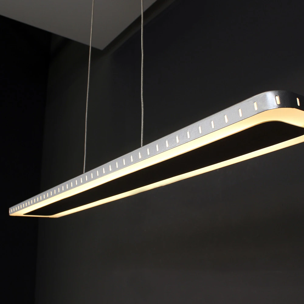 Éclairage LED Haute Luminosité Suspension LED Solaris 3-step-dim 70 cm argentée