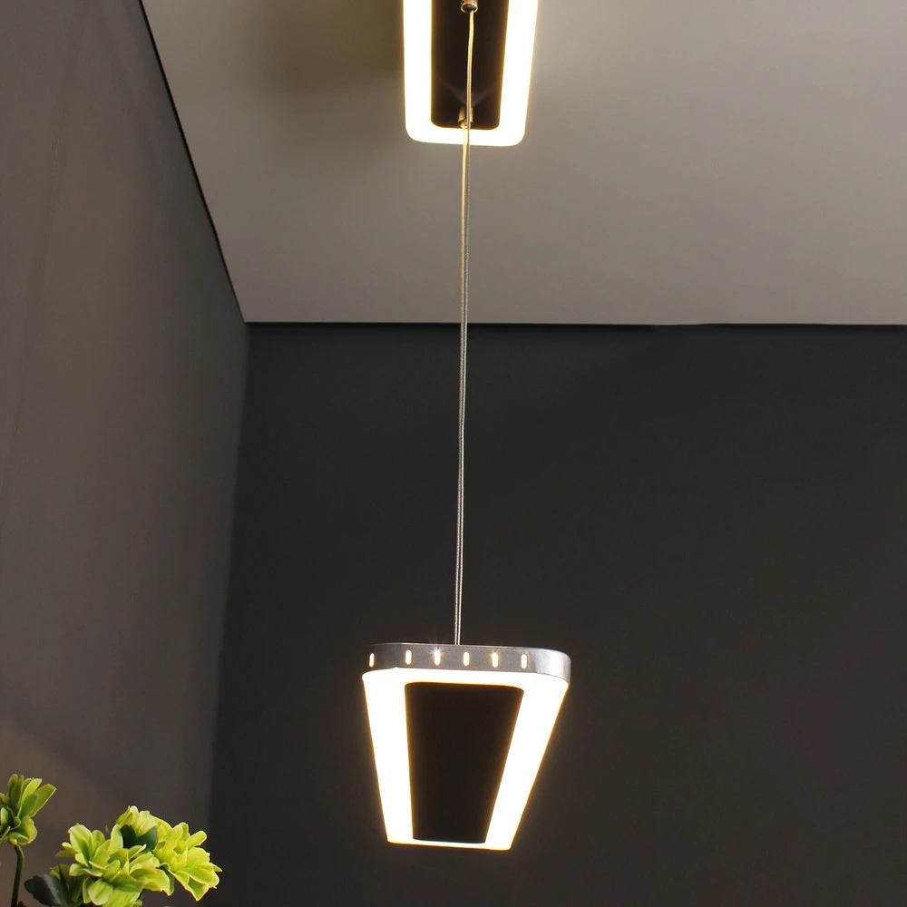 Éclairage LED Haute Luminosité Suspension LED Solaris 3-step-dim 70 cm argentée