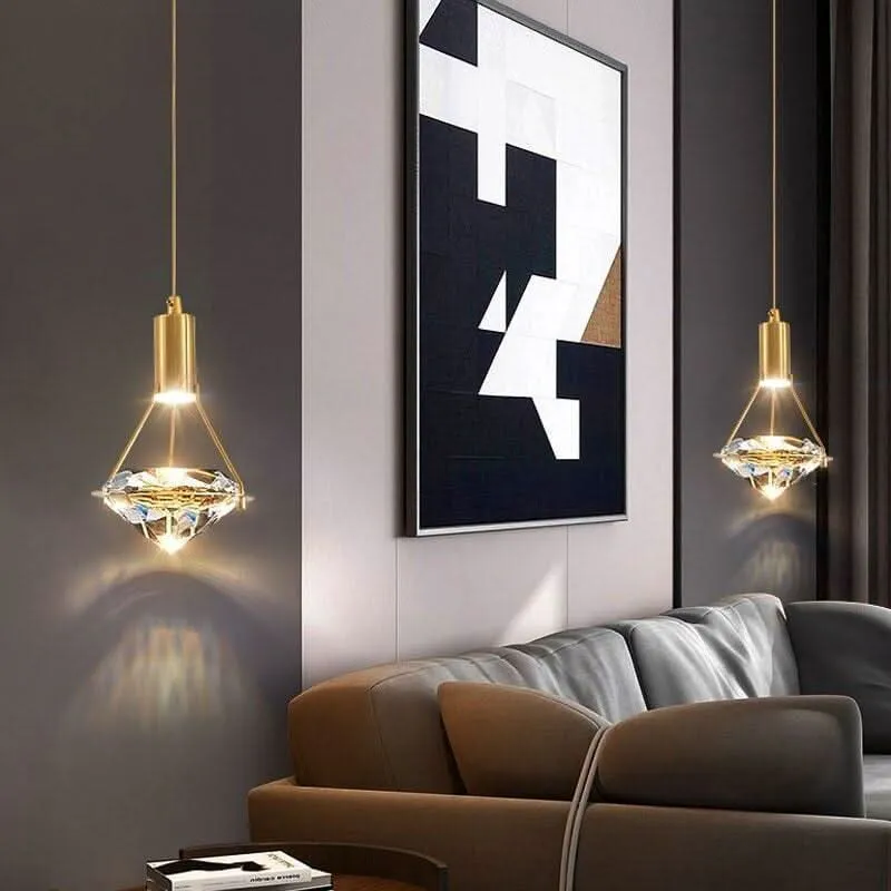 Éclairage LED Haute Luminosité Suspension Luminaire Cuivre | Luminique