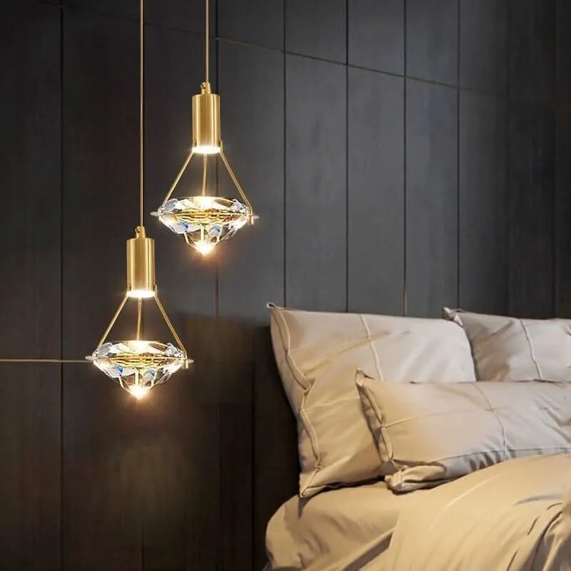 Éclairage LED Haute Luminosité Suspension Luminaire Cuivre | Luminique