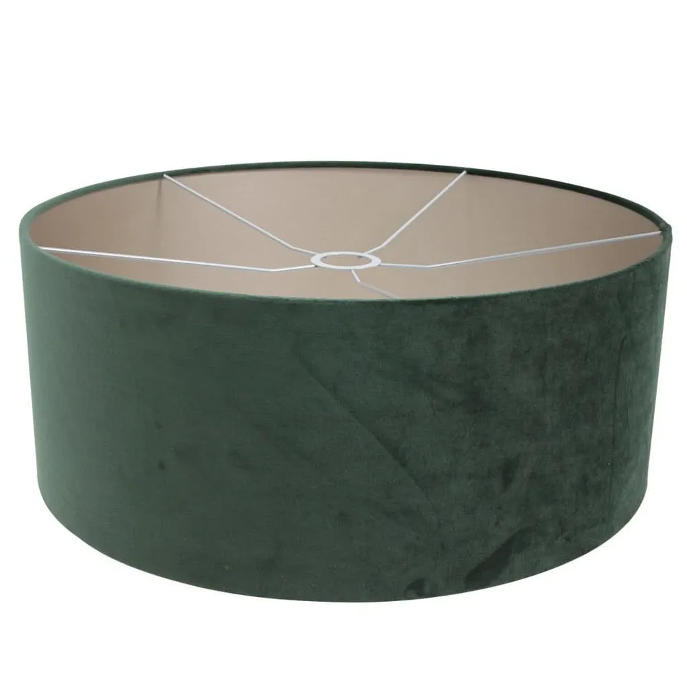 Éclairage LED Haute Luminosité Suspension Velours Vert Contemporain | Sory