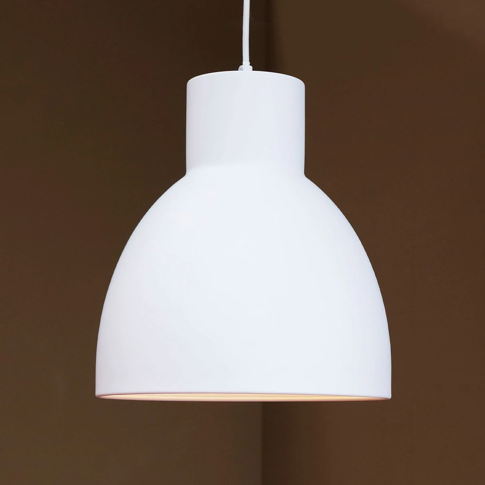 Dyberg Larsen Suspension Coast, Ø 30 cm, blanc - Installation Facile
