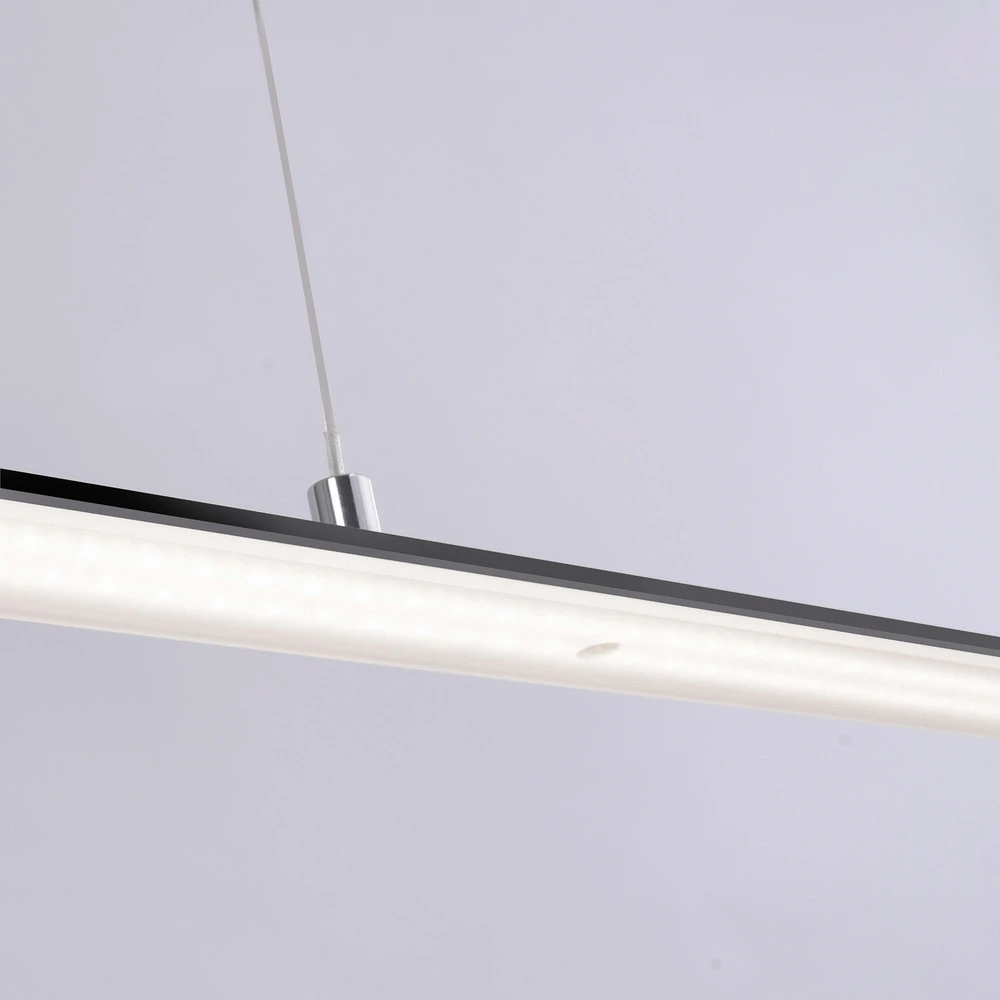 INTÈGRE Suspension LED Lite, anthracite, 160 cm, CCT, intensité variable avec LED intégrée non remplaçable