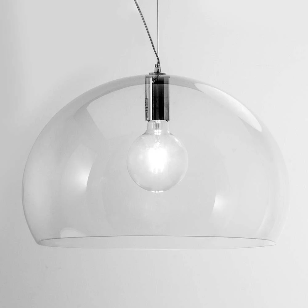 Kartell Big FL/Y suspension LED, clair
