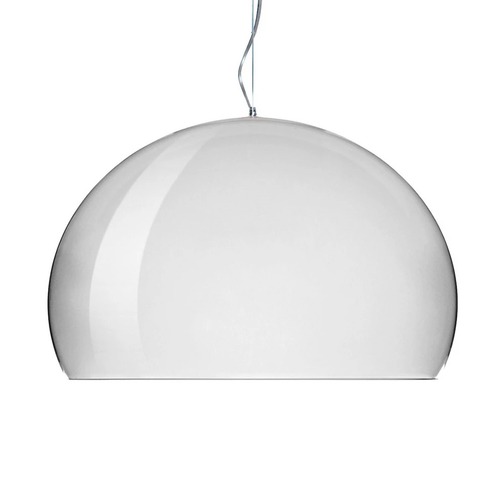 Kartell FL/Y suspension LED, chromée brillante Design minimaliste