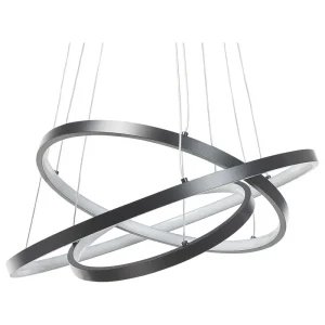 Lampe LED suspendue noir ATREK Sans outil d'installation