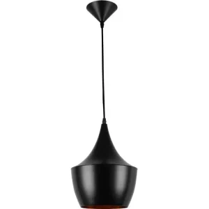Lampe de Plafond - Lampe Suspendue Design Industriel - Extensive Noir pour entrée et couloir