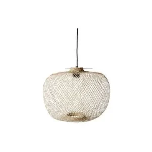 Lampe suspendue en bambou Rodi Bloomingville - 42cm IP44 pour salle de bain