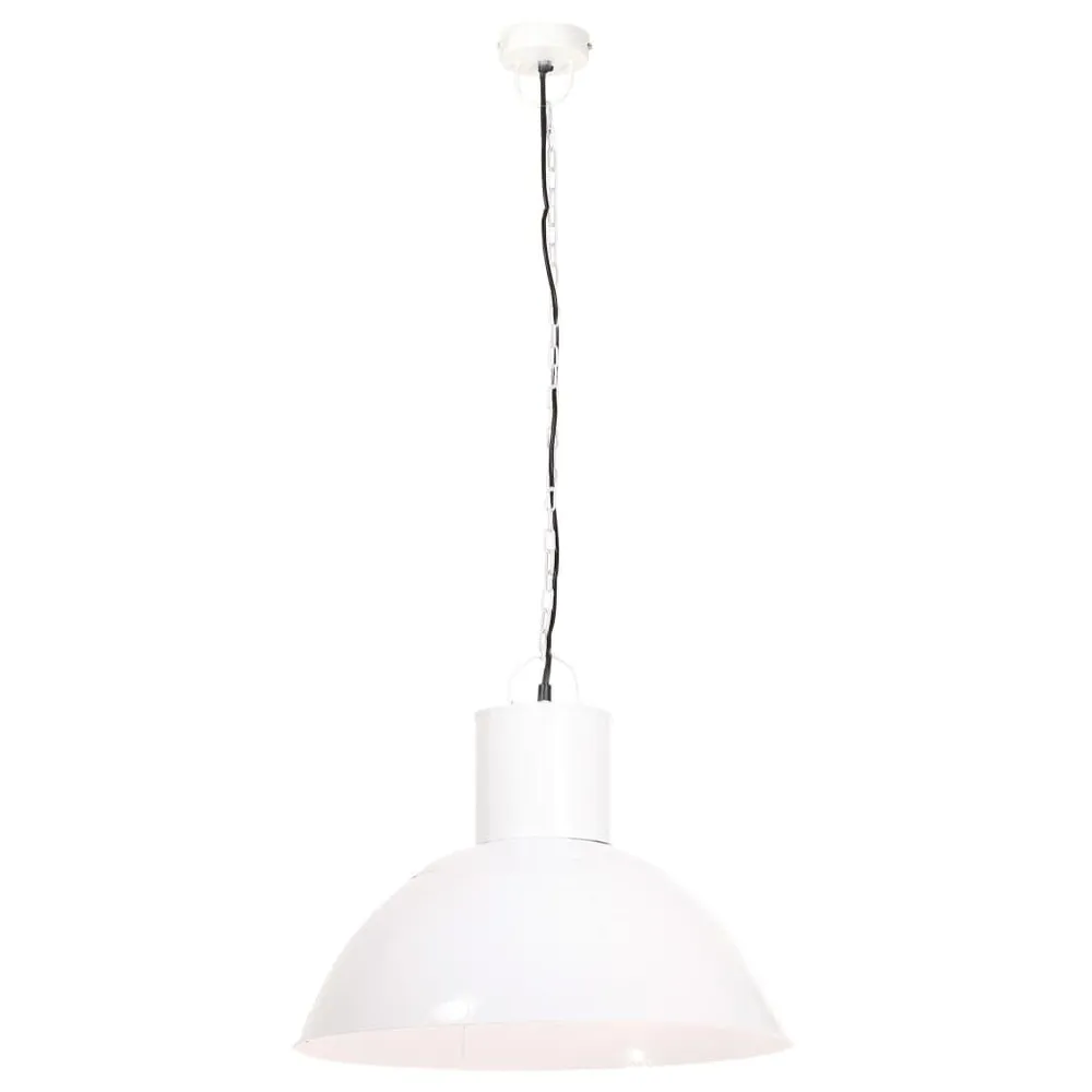 Lampe suspendue 25 W Blanc Rond 48 cm E27