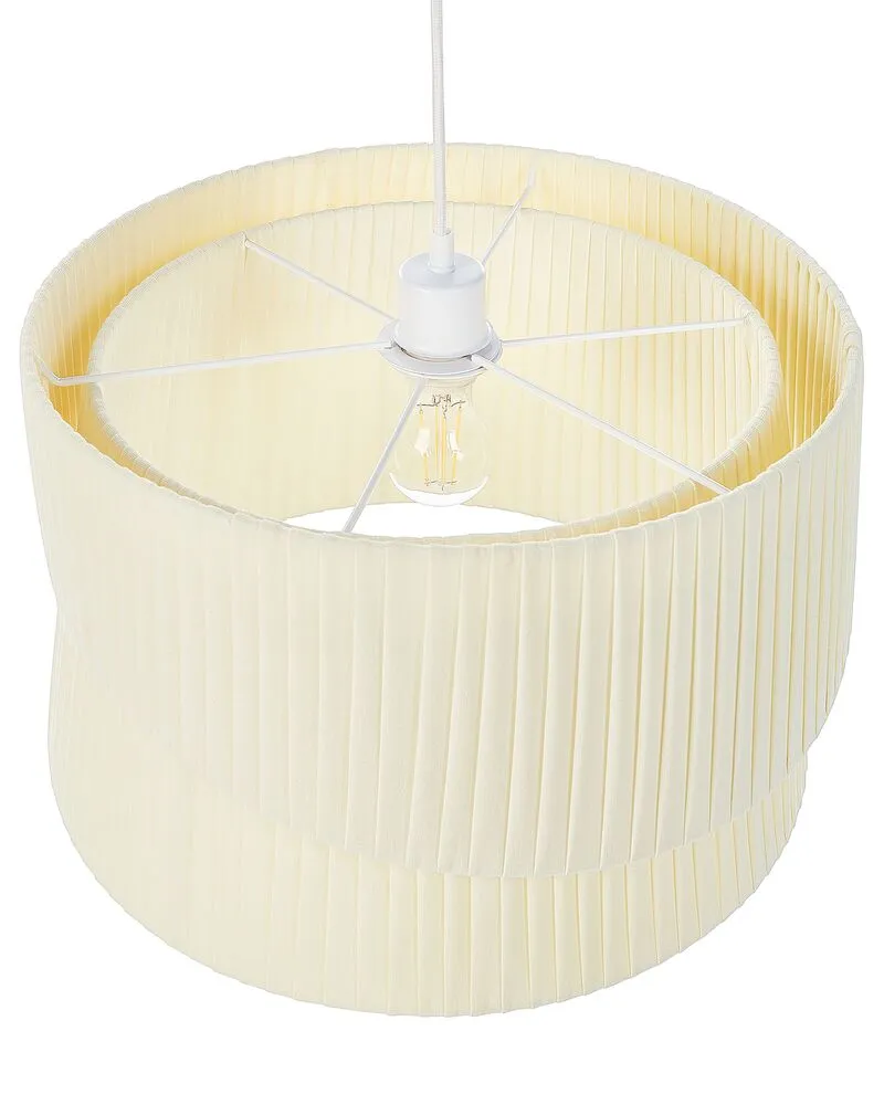 Lampe suspendue écru BIRIM pour entrée et couloir