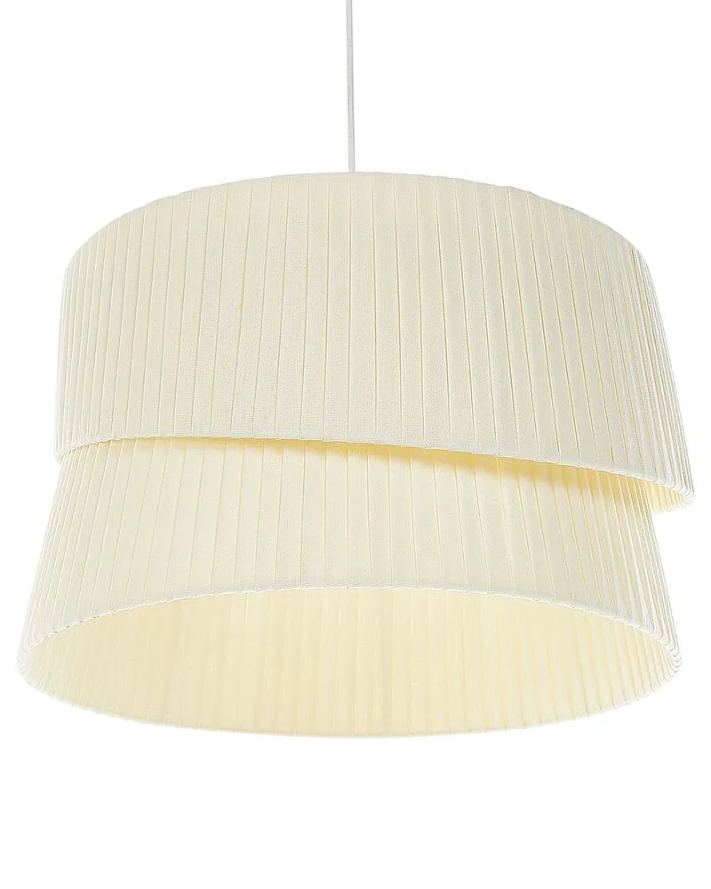 Lampe suspendue écru BIRIM pour entrée et couloir