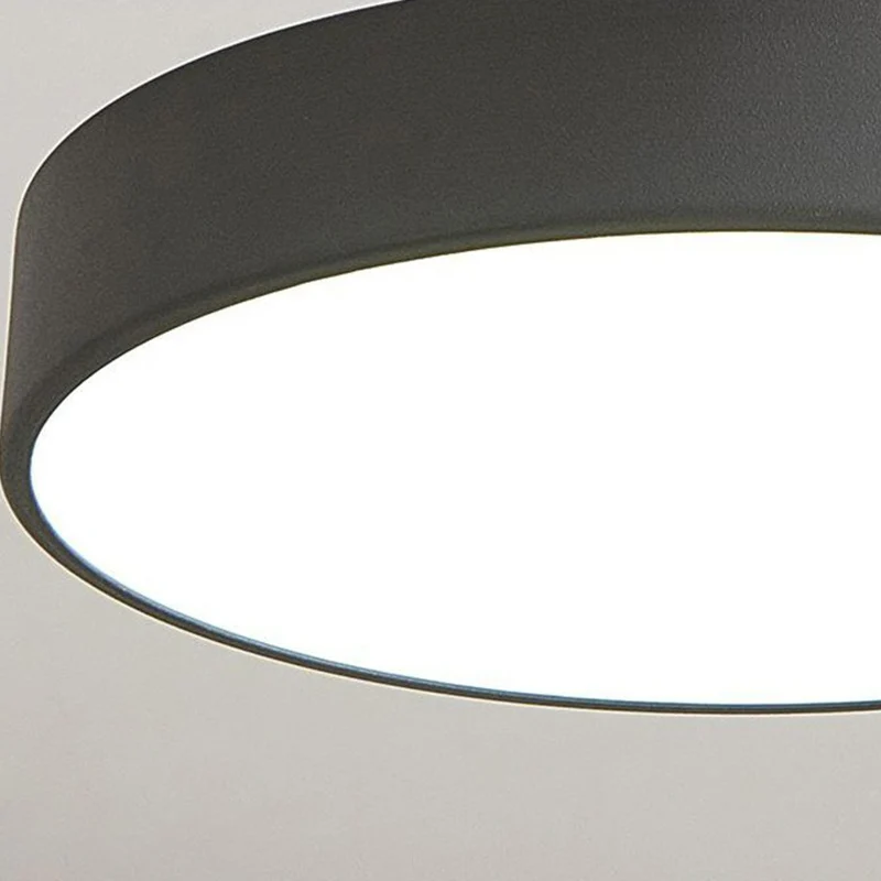 Lampe suspendue LED ronde en acrylique, simplicité, 3 têtes, pour salle à manger, plafonnier multiple, blanc Sans outil d'...