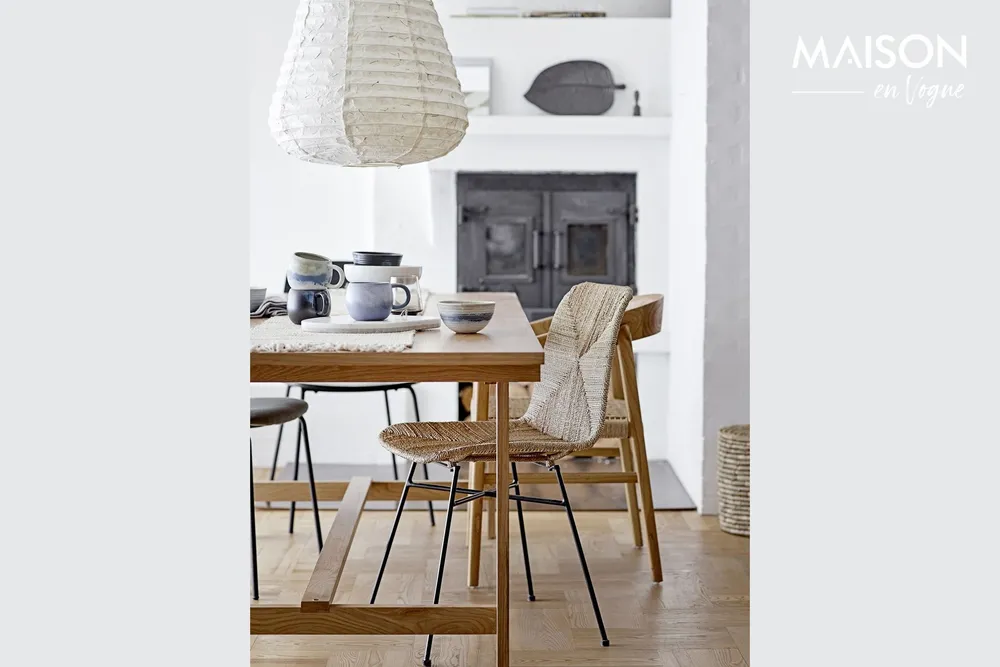 Lampe suspendue en papier Leena Bloomingville - 52cm