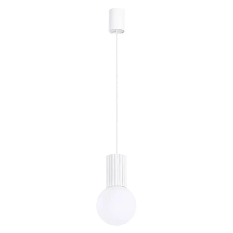 Lampe suspendue SOLLUX Halo avec éclairage LED et électronique spécifique. Sans outil d'installation