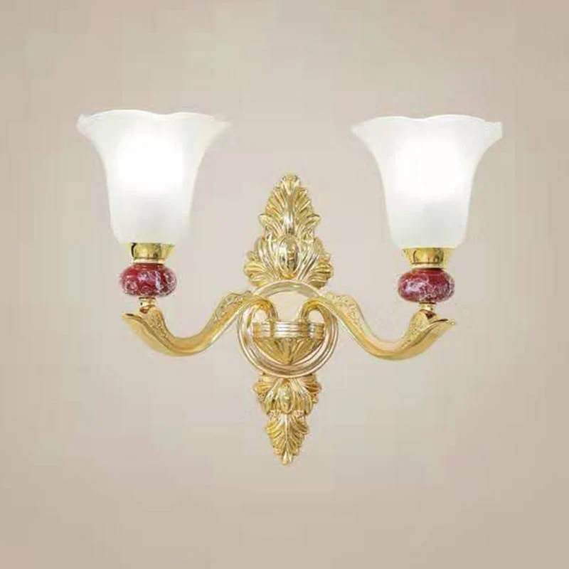 Lampe suspendue en verre dépoli Morning Glory, lustre minimal pour salon - Installation Facile