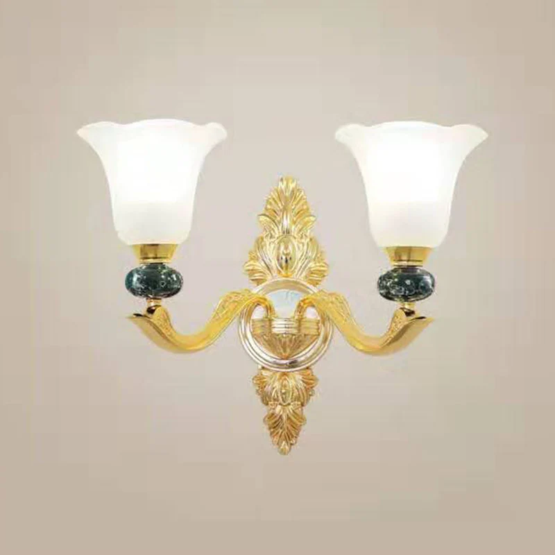 Lampe suspendue en verre dépoli Morning Glory, lustre minimal pour salon - Installation Facile
