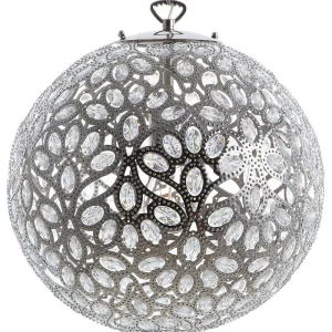 Lampe suspension argenté VOLTA Design minimaliste