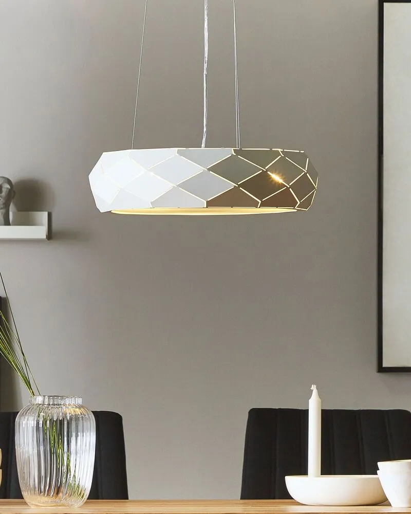 Lampe suspension blanc CESANO | 4000K | lumière neutre