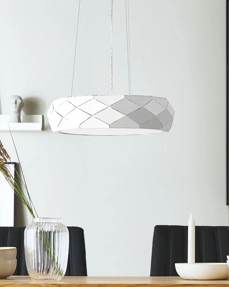 Lampe suspension blanc CESANO | 4000K | lumière neutre