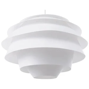 Lampe suspension blanc CONGO en acrylique dépoli