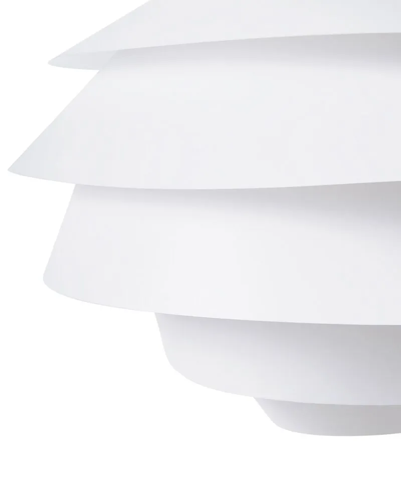 Lampe suspension blanc CONGO en acrylique dépoli