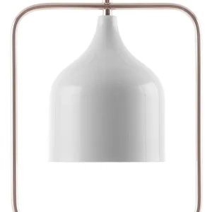 Lampe suspension blanc MAVONE avec diffuseur opale