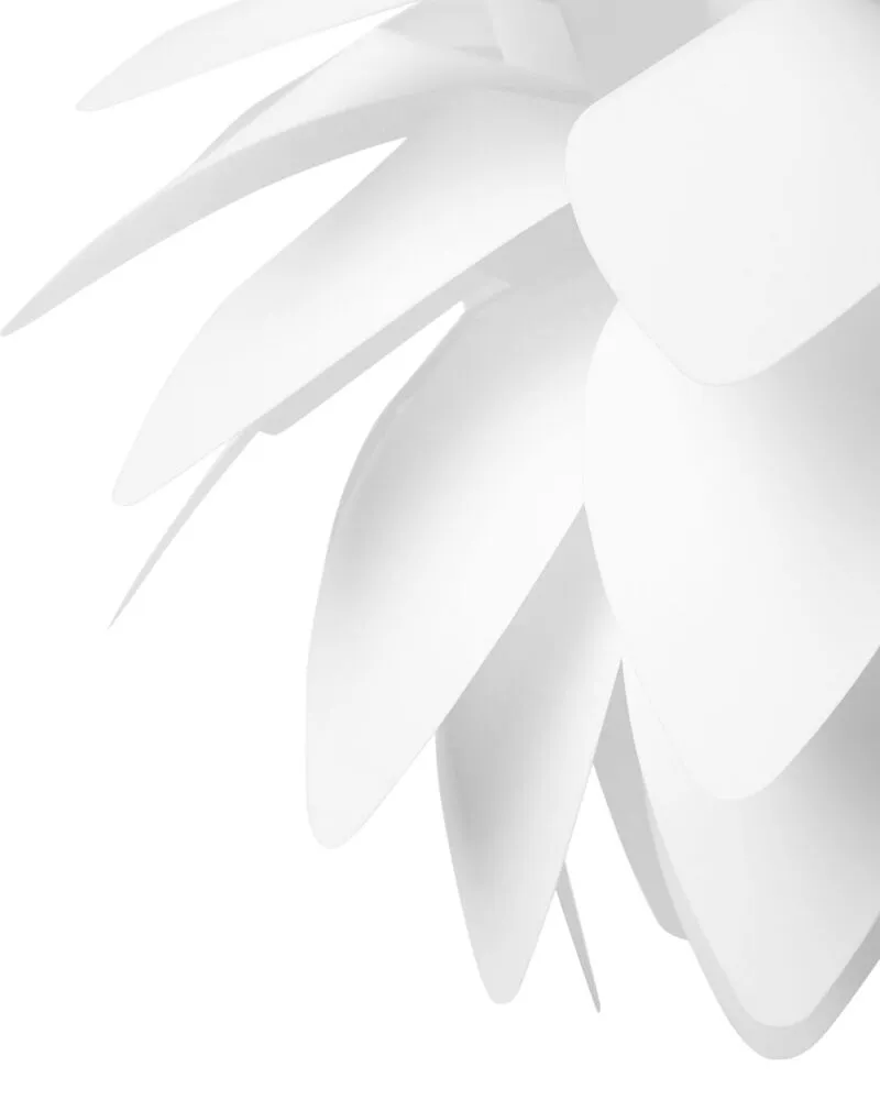 Lampe suspension blanc MUSONE avec diffuseur opale