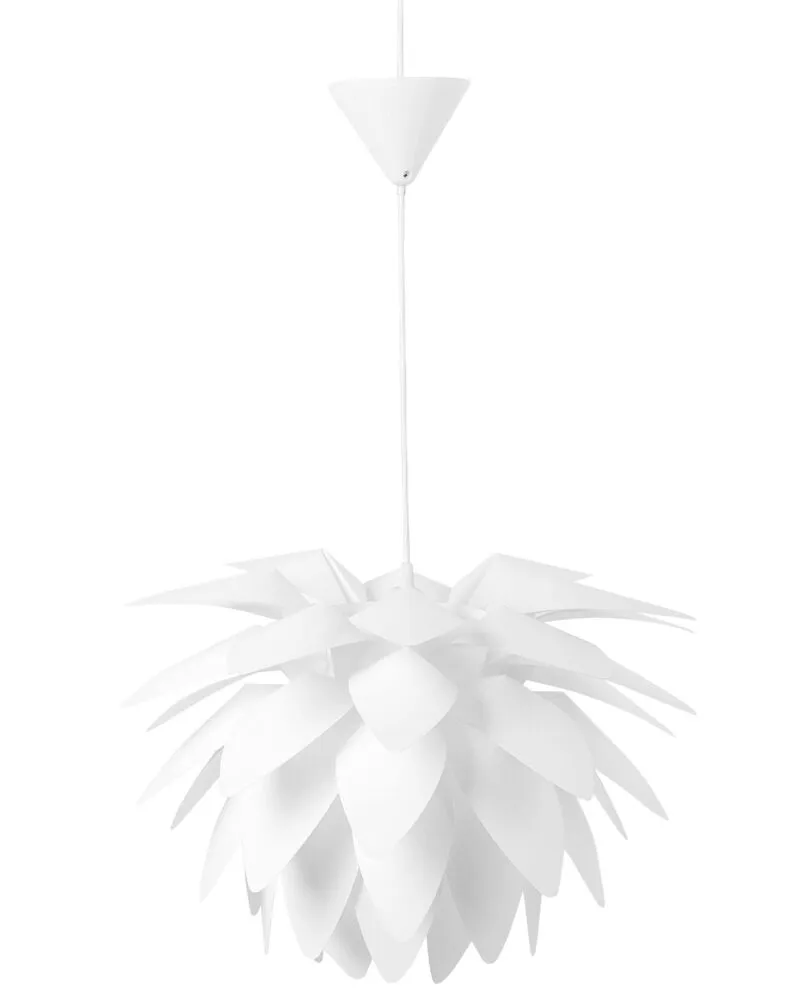 Lampe suspension blanc MUSONE avec diffuseur opale