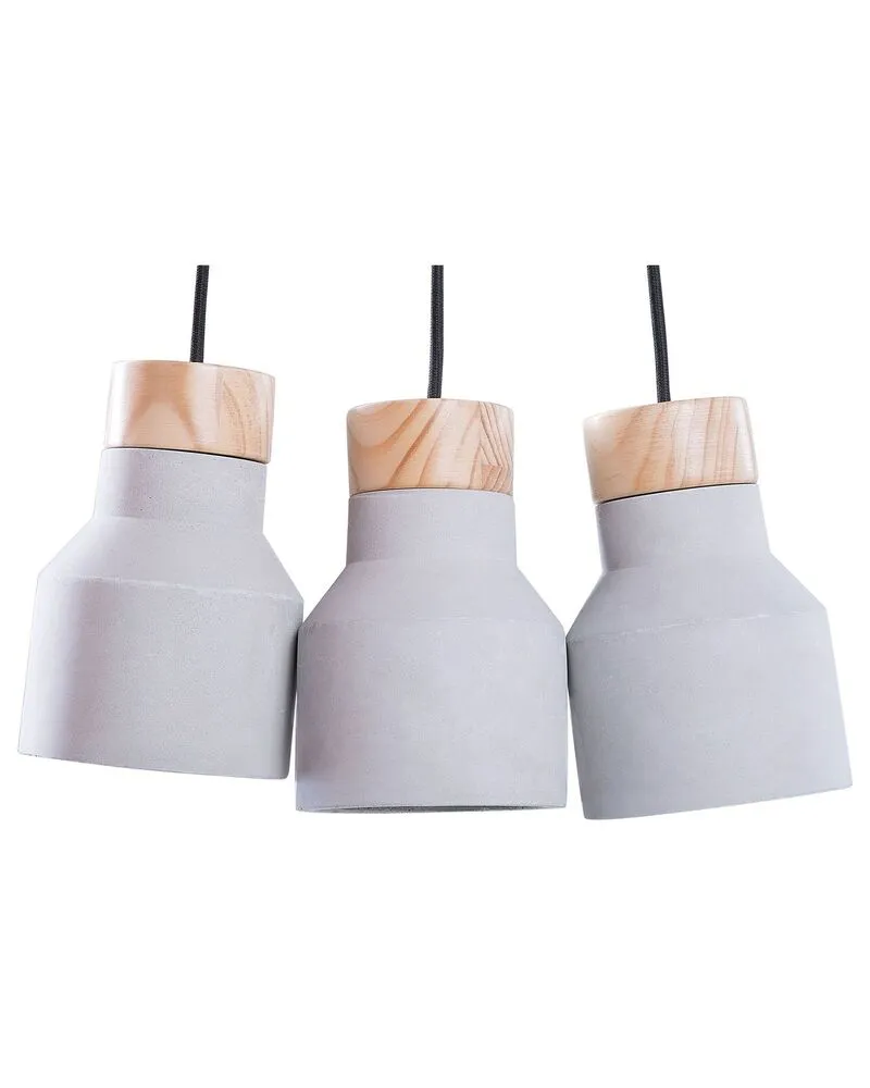 Lampe suspension en béton BAHT Sans outil d'installation
